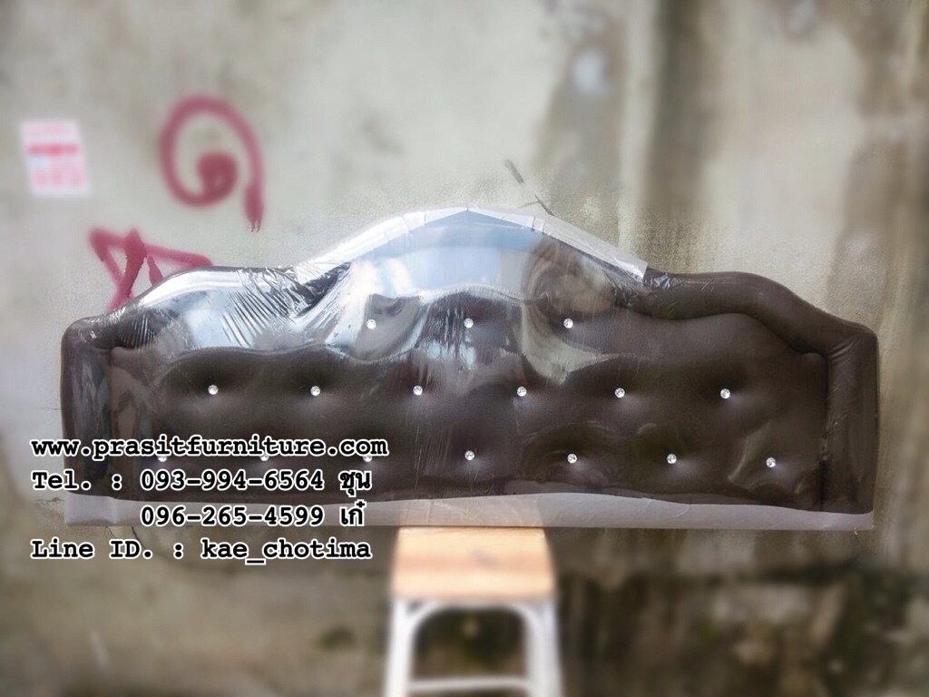 บล็อคที่นอนพร้อมฐานรอง รุ่นมงกุฏปักเพชร