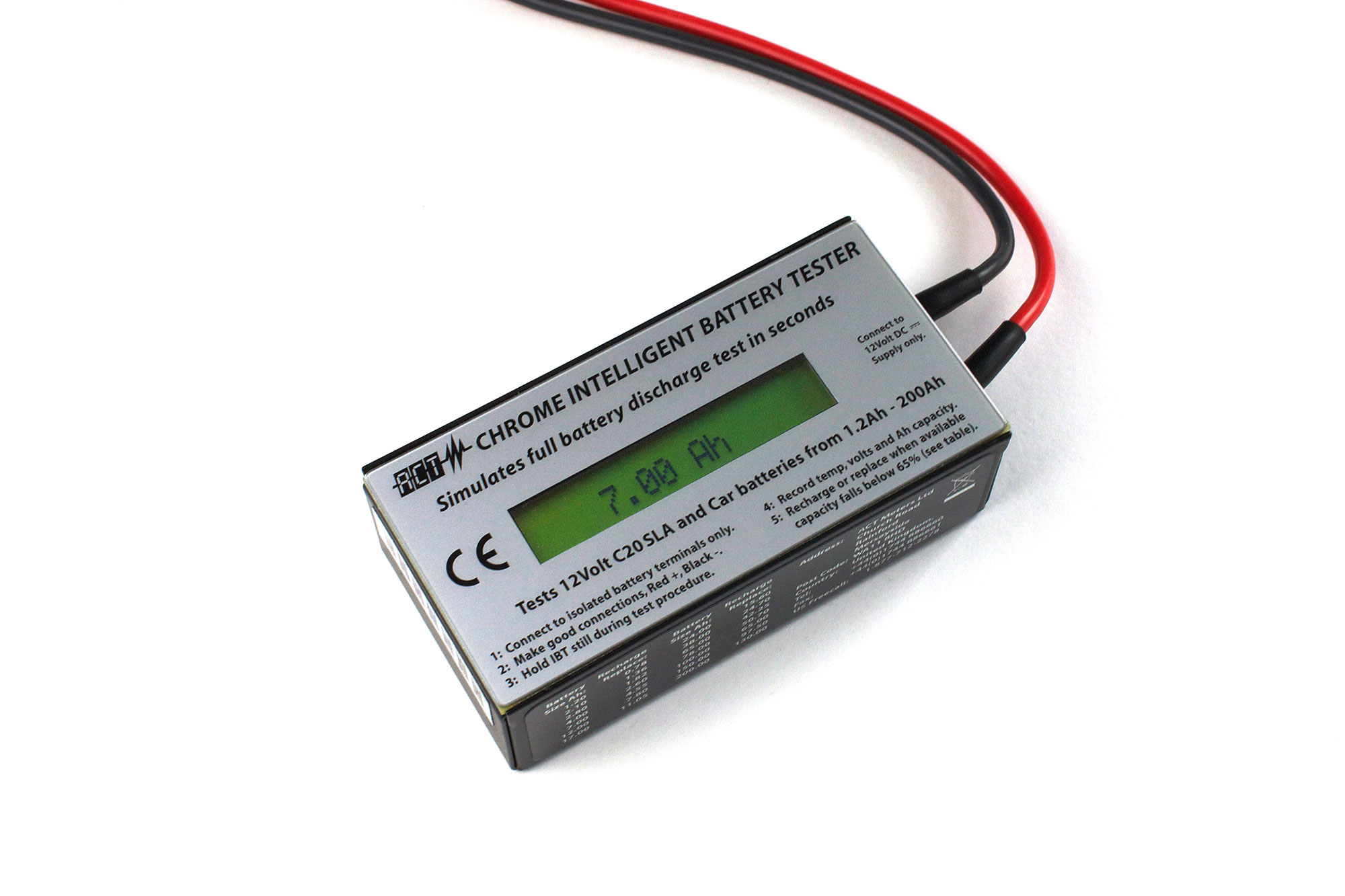 ACT CHROME 12V SLA Intelligent Battery Tester