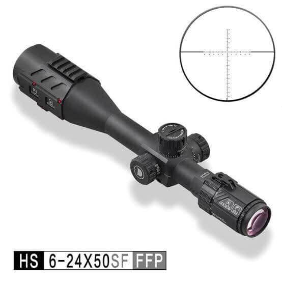 กล้อง DISCOVERY HS 6-24x50SFAIเส้งเลงขยายตามซูม สายเป้าไม่ควรพลาด 200เมตร