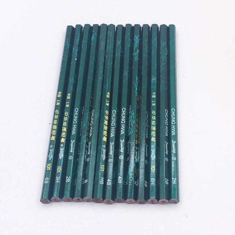 ชุดดินสอทดสอบความแข็งของวัสดุ สำหรับรู่น QHQ-A, Pencil Combination for QHQ-A Portable Pencil Hardness Tester Coating Scratch Hardness Tester Machine.