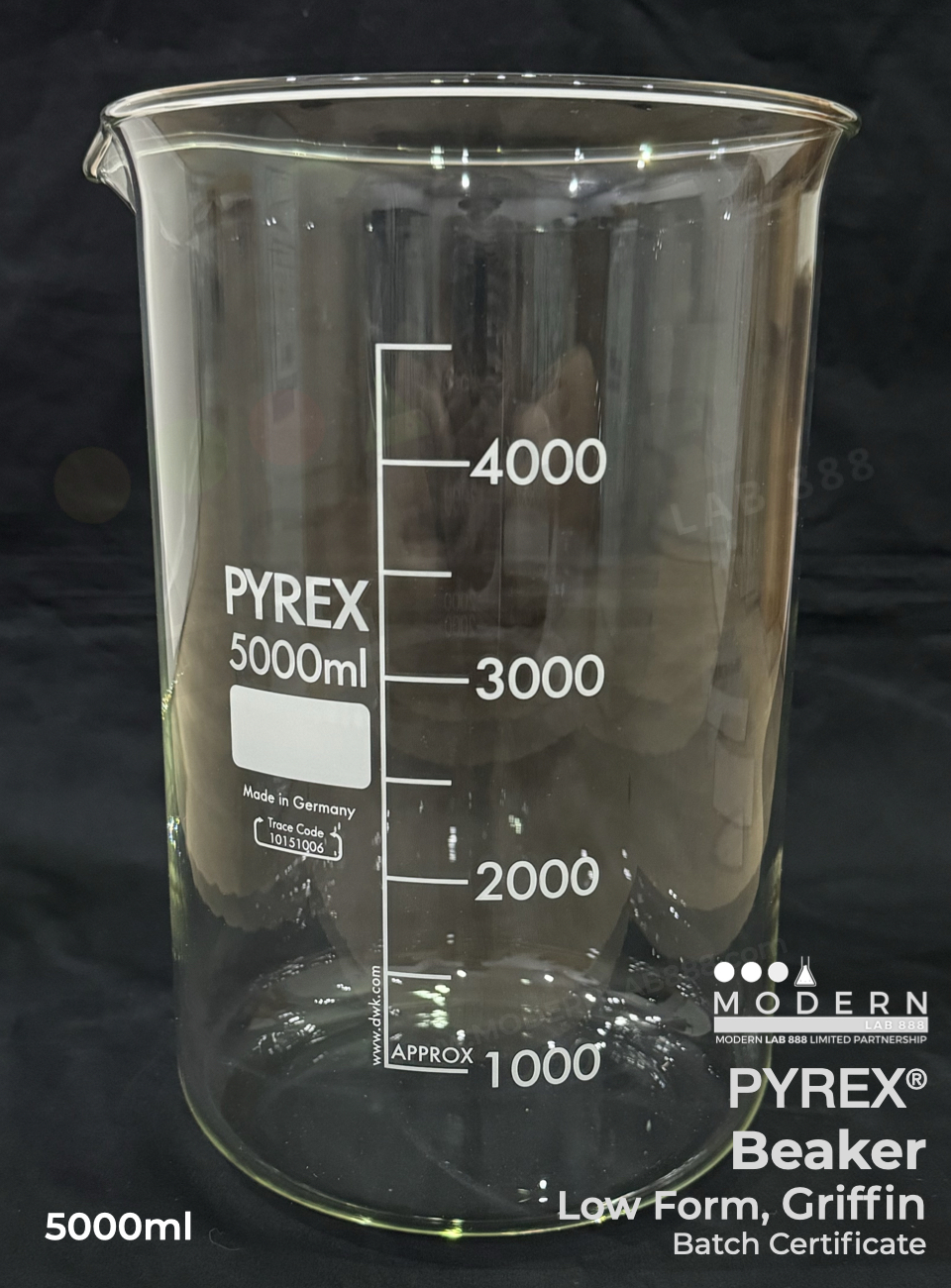 บีกเกอร์ทรงเตี้ย / Beaker, Low Form, Griffin, PYREX