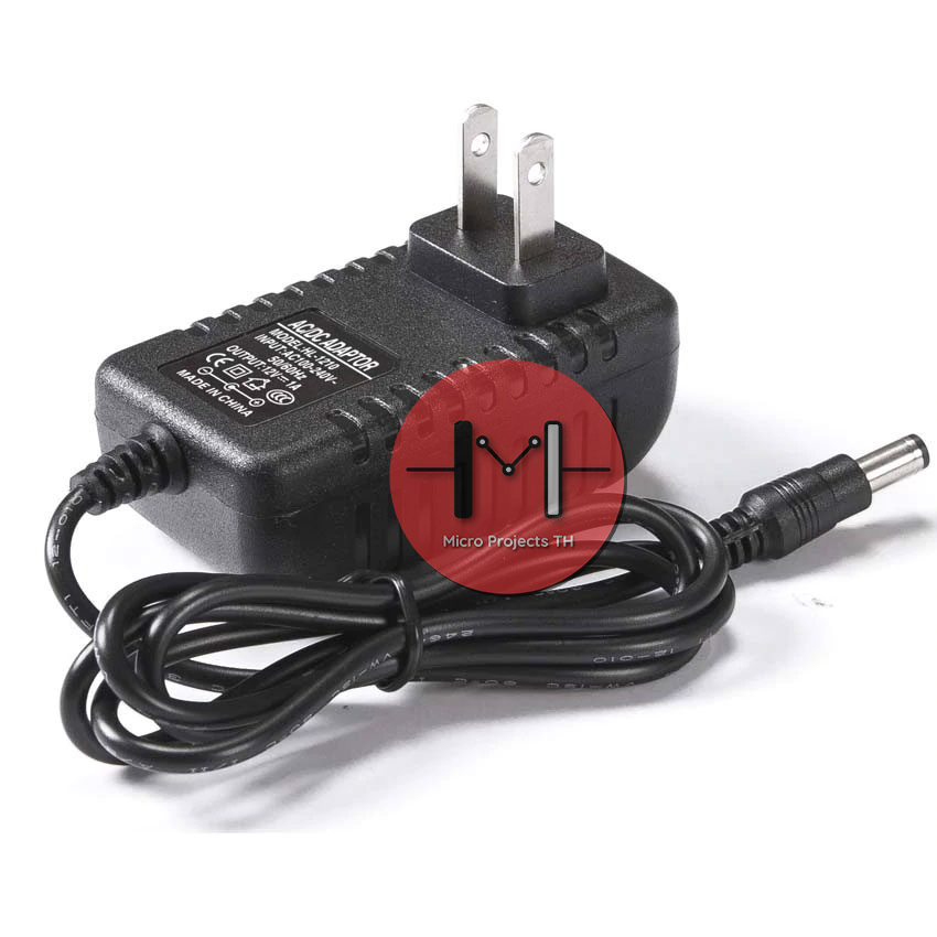 Adapter 5V 2A แหล่งจ่ายไฟ หัวต่อ 5.5x2.5mm