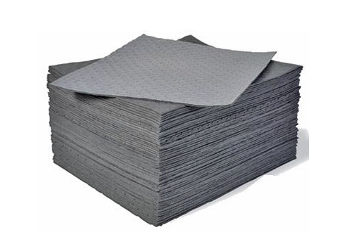 แผ่นดูดซับน้ำมันและสารเคมีรวมถึงของเหลวทุกชนิด Universal Sorbents Pads