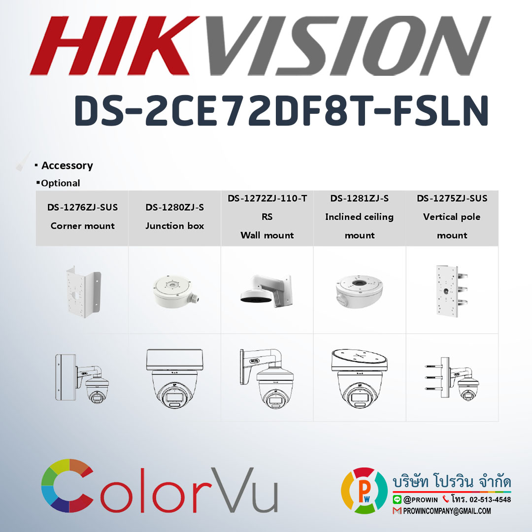 HIKVISION DS-2CE72DF8T-FSLN
