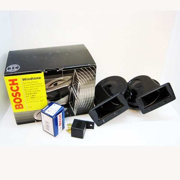 แตร BOSCH ดำ แถมรีเลย์