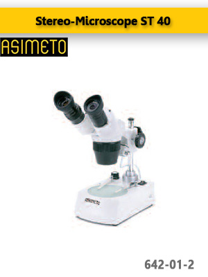 ASIMETO,P191,Stereo-Microscope ST 40,642-01-2
