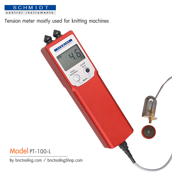 SCHMIDT,Eension meter mostly used for knitting machines ,PT-100-L