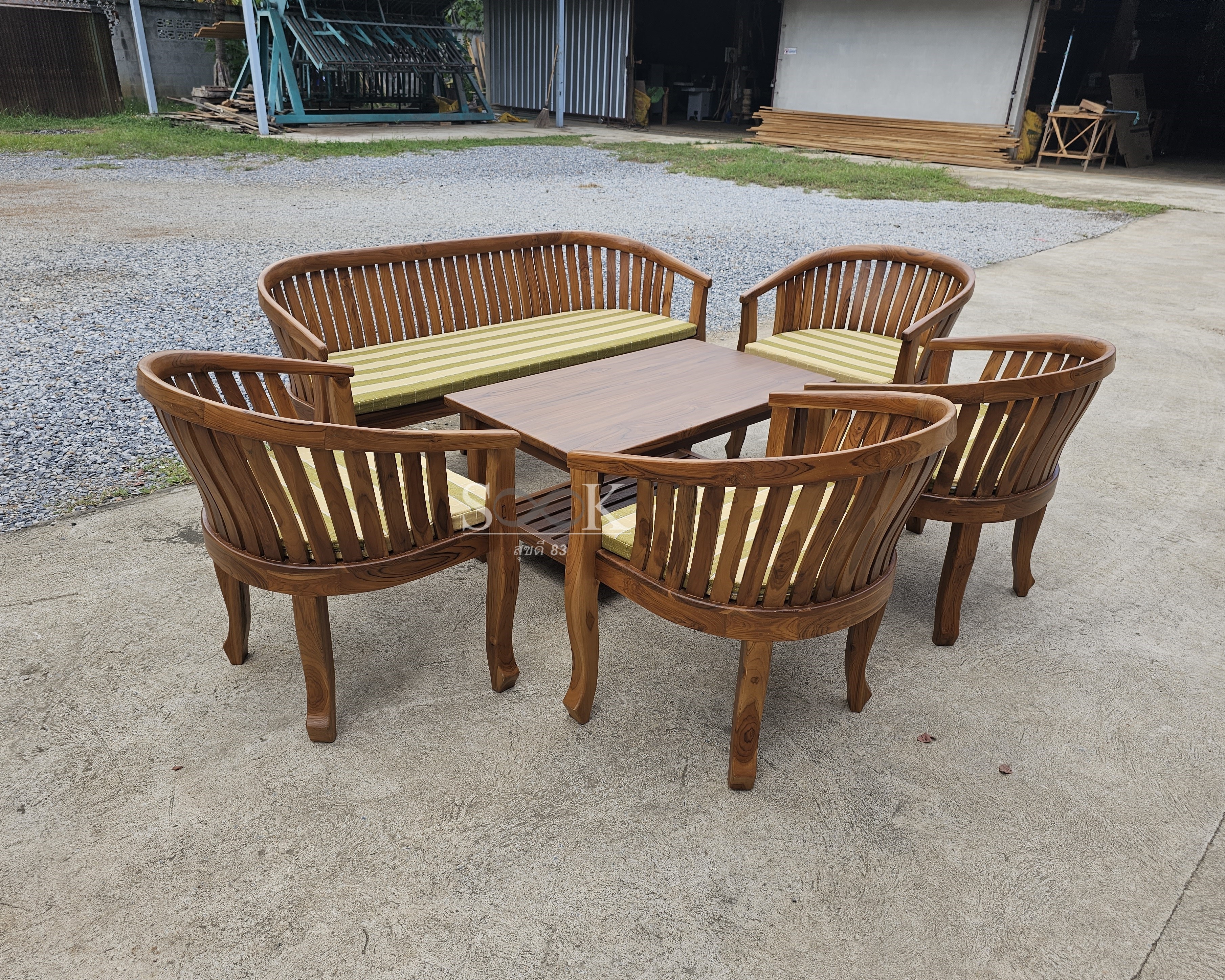 ชุดรับแขกกระเช้า