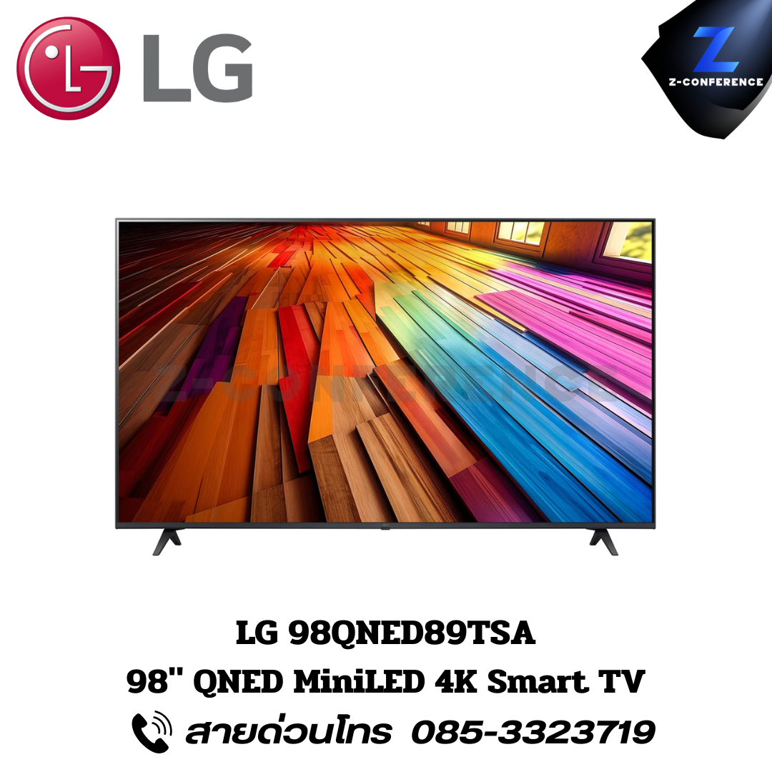 LG 98QNED89TSA 98" QNED MiniLED 4K Smart TV ledtv, แอลอีดีทีวี, สมาร์ทีวี, 98 นิ้ว,