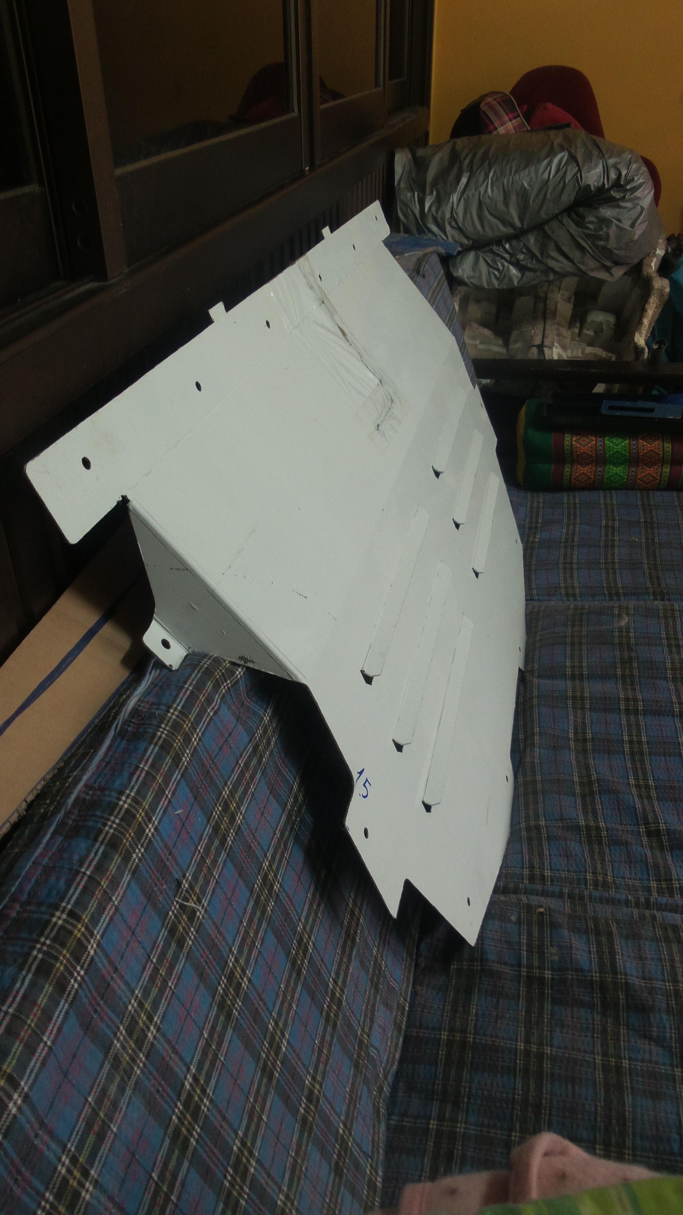 แผ่นปิดใต้ห้องเครื่องอลูมิเนียม Mazda 2 Sky Raceplate_Undertray