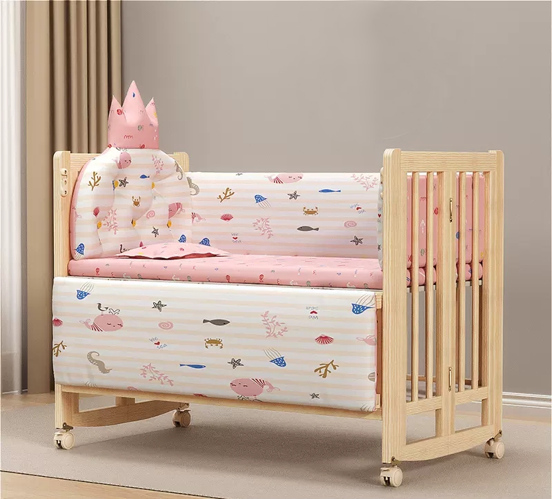 เตียงนอนไม้สำหรับเด็ก พับได้ B10133