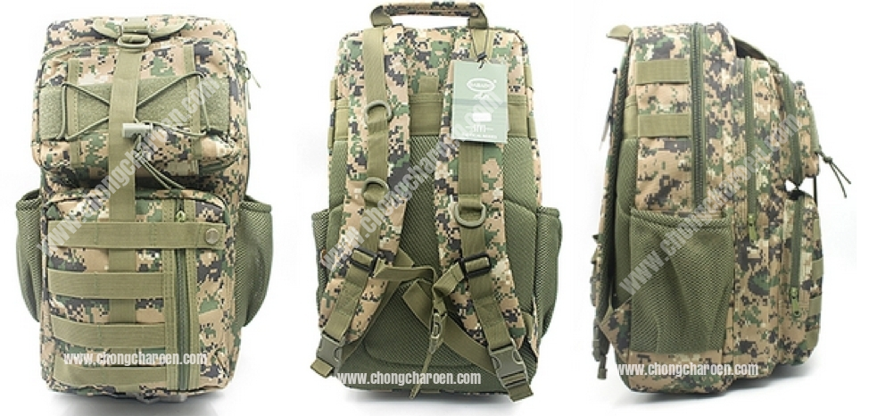 เป้ทหาร กระเป๋า แทคติคอล ยุทธวิธี เดินป่า 3T ผ้าหนา เกรด A
