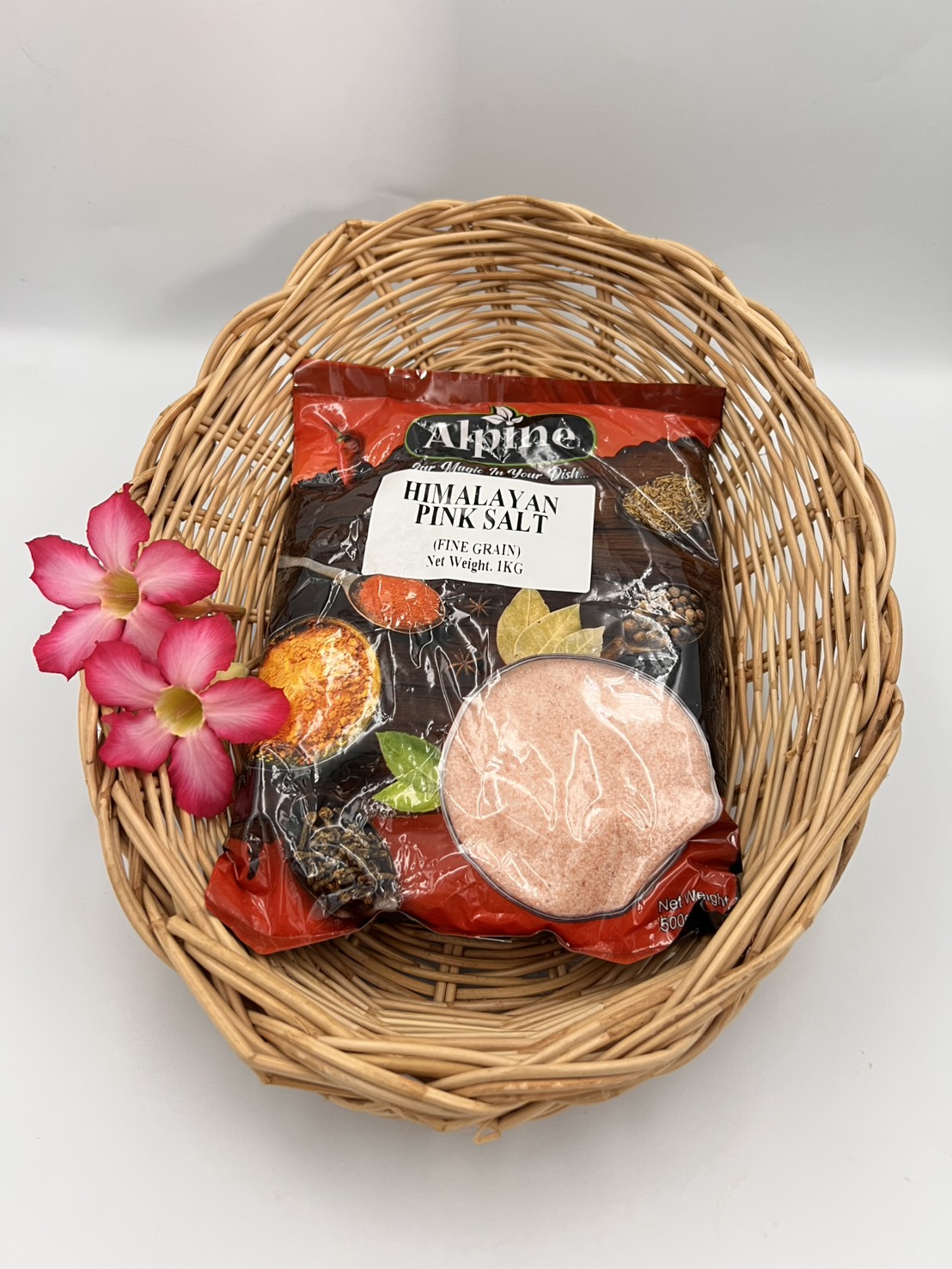 เกลือชมพูหิมาลายันแบบผง 1กก. Alpine
