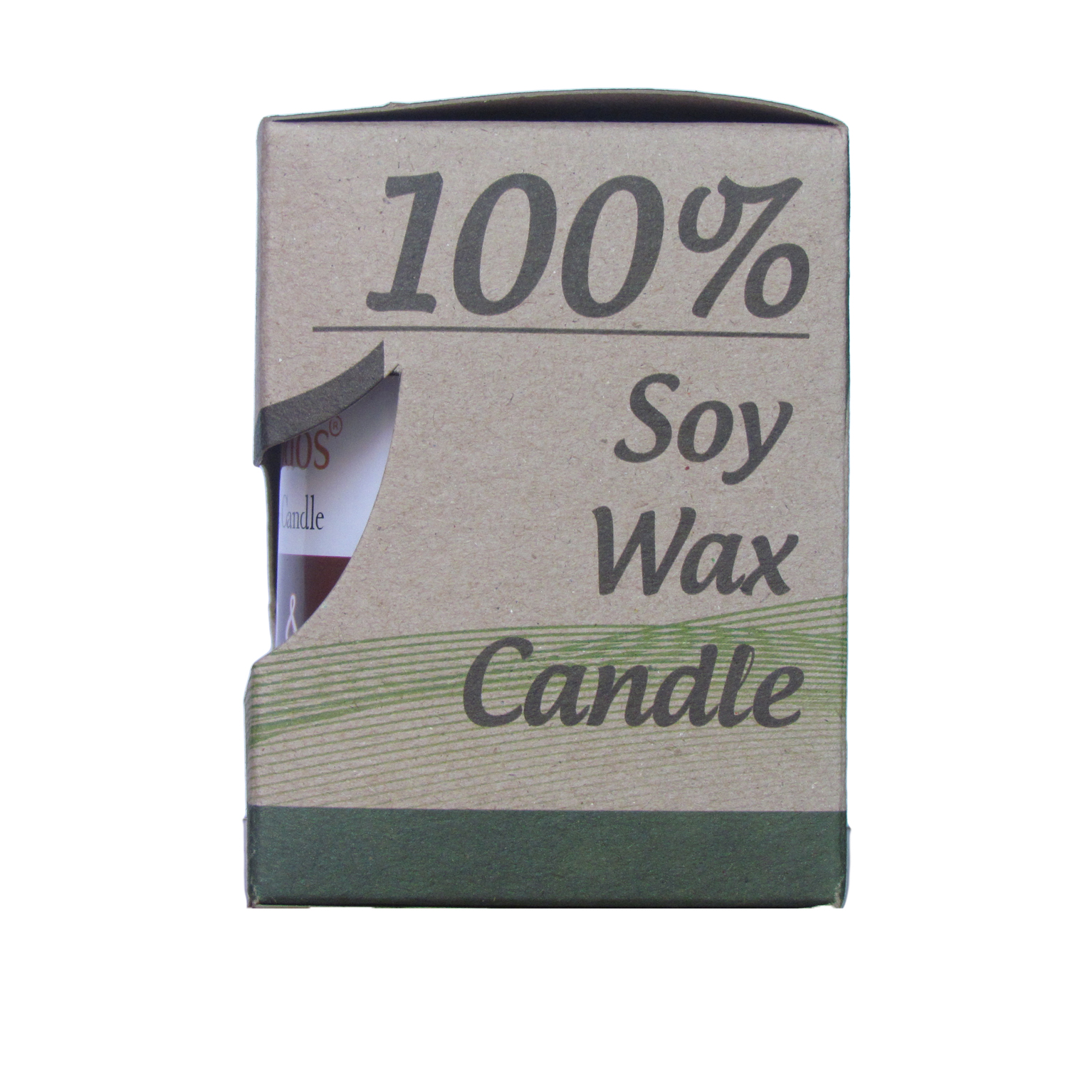 SenOdos เทียนหอม อโรม่า เทียนหอมสปา Cinnamon + Clove Scented Soy Candle Aroma 190 g - กลิ่นชินนามอน + โคลวฟ