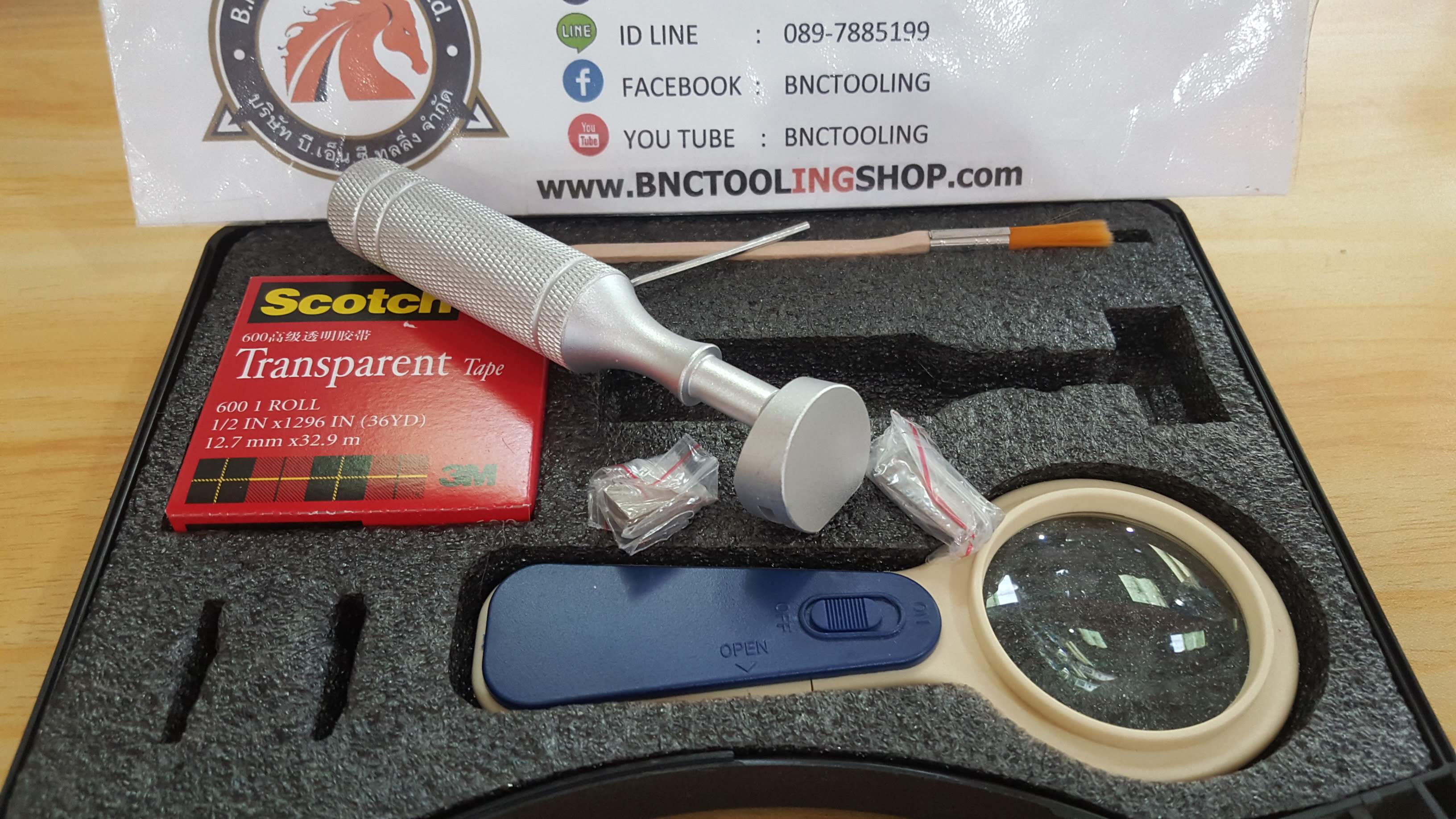 #เครื่องทดสอบการยึดเกาะสี ด้วยการกรีดสี CROSS CUT TESTER เครื่องทดสอบการยึดเกาะสี,รู่น QHF-6