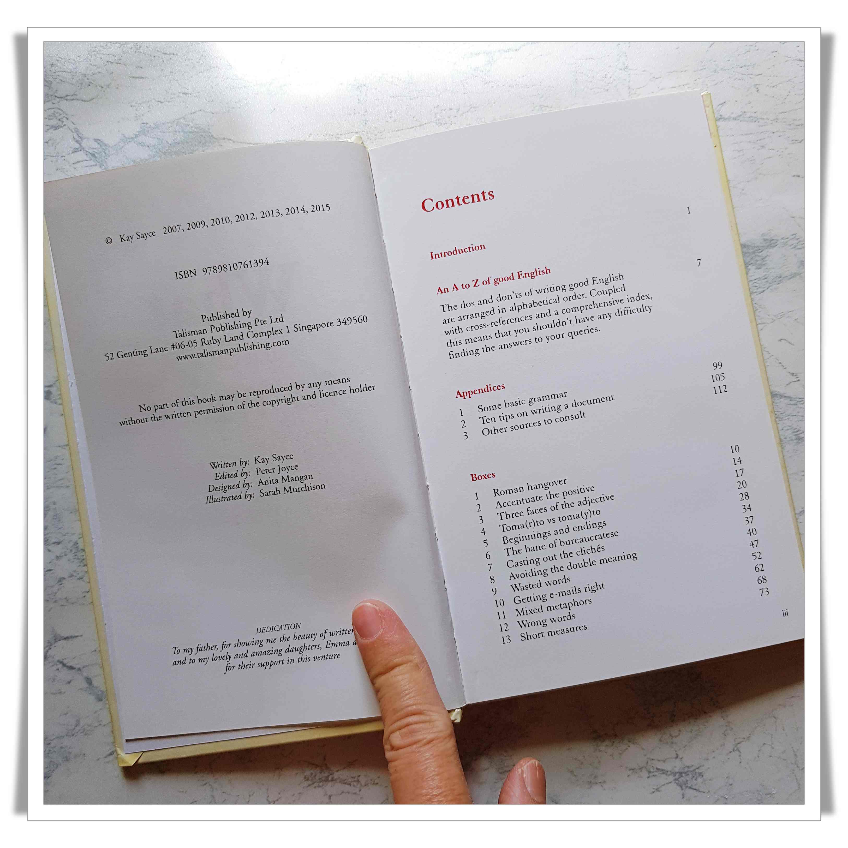หนังสือ What not to write A must for every desk