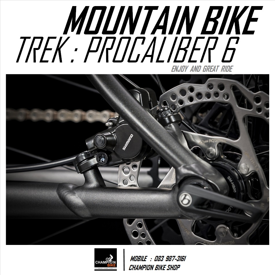 จักรยานเสือภูเขา TREK : PROCALIBER 6 MOUNTAIN BIKE - 2020 สีดำด้าน-ดำเงา