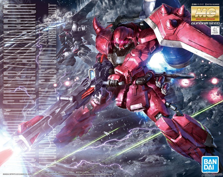 MG 1/100 Gunner Zaku Warrior (Lunamaria Hawke Custom)