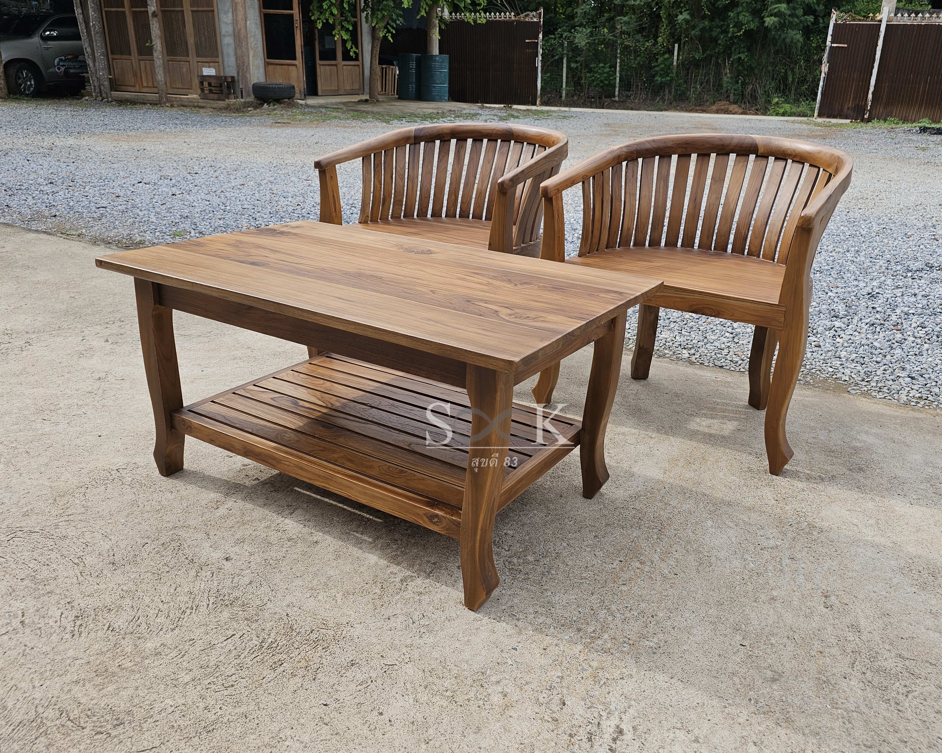 ชุดรับแขกกระเช้า (ชุดเล็ก)