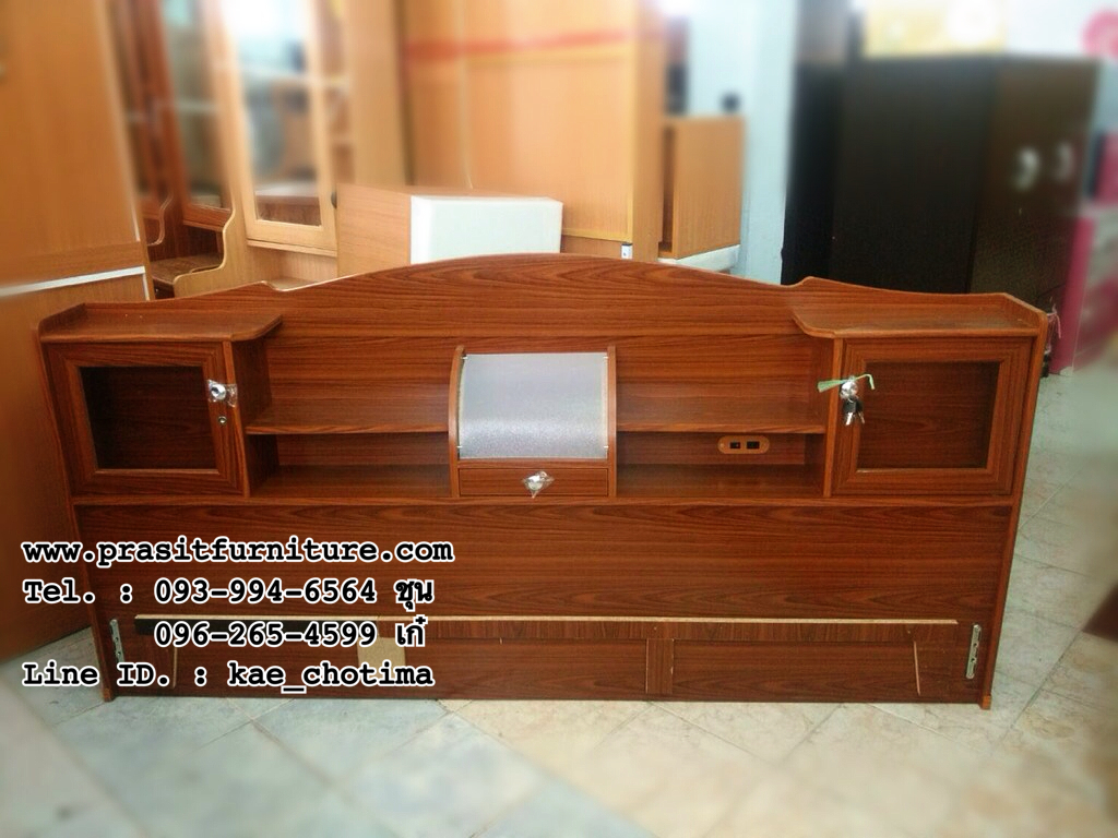 เตียงไม้ CNR รุ่น A5 (ราคาตามขนาดที่เลือก)
