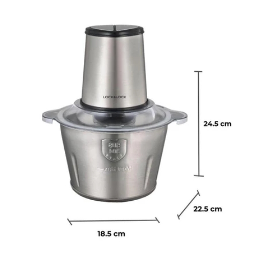 LOCKNLOCK เครื่องบดสับอาหาร EJM172 2ลิตร