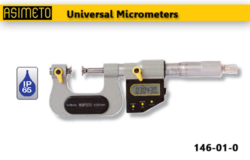 ASIMETO,P31,Universal Micrometers,146-01-0