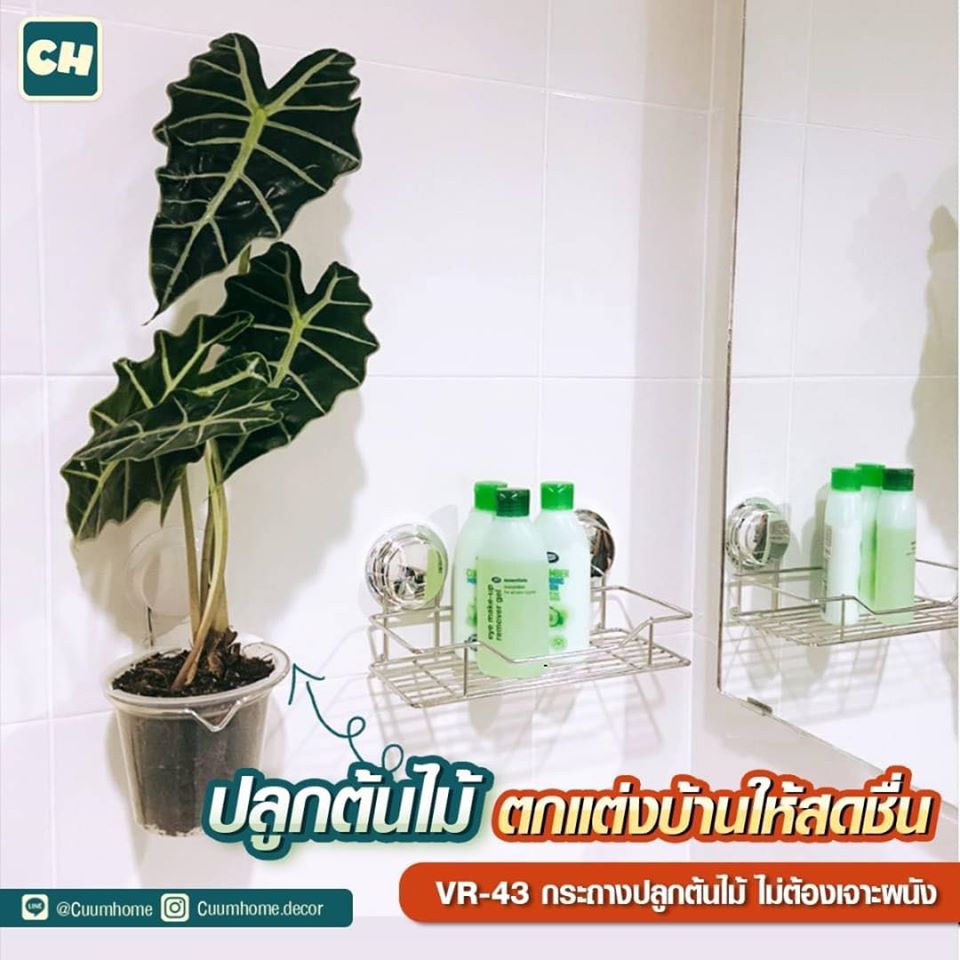 VR-43 กระถางต้นไม้ ไม่ต้องเจาะผนัง