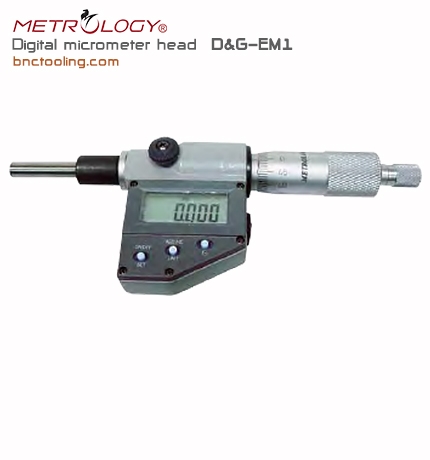 METROLOGY,Digital micrometer head,D&G-EM1