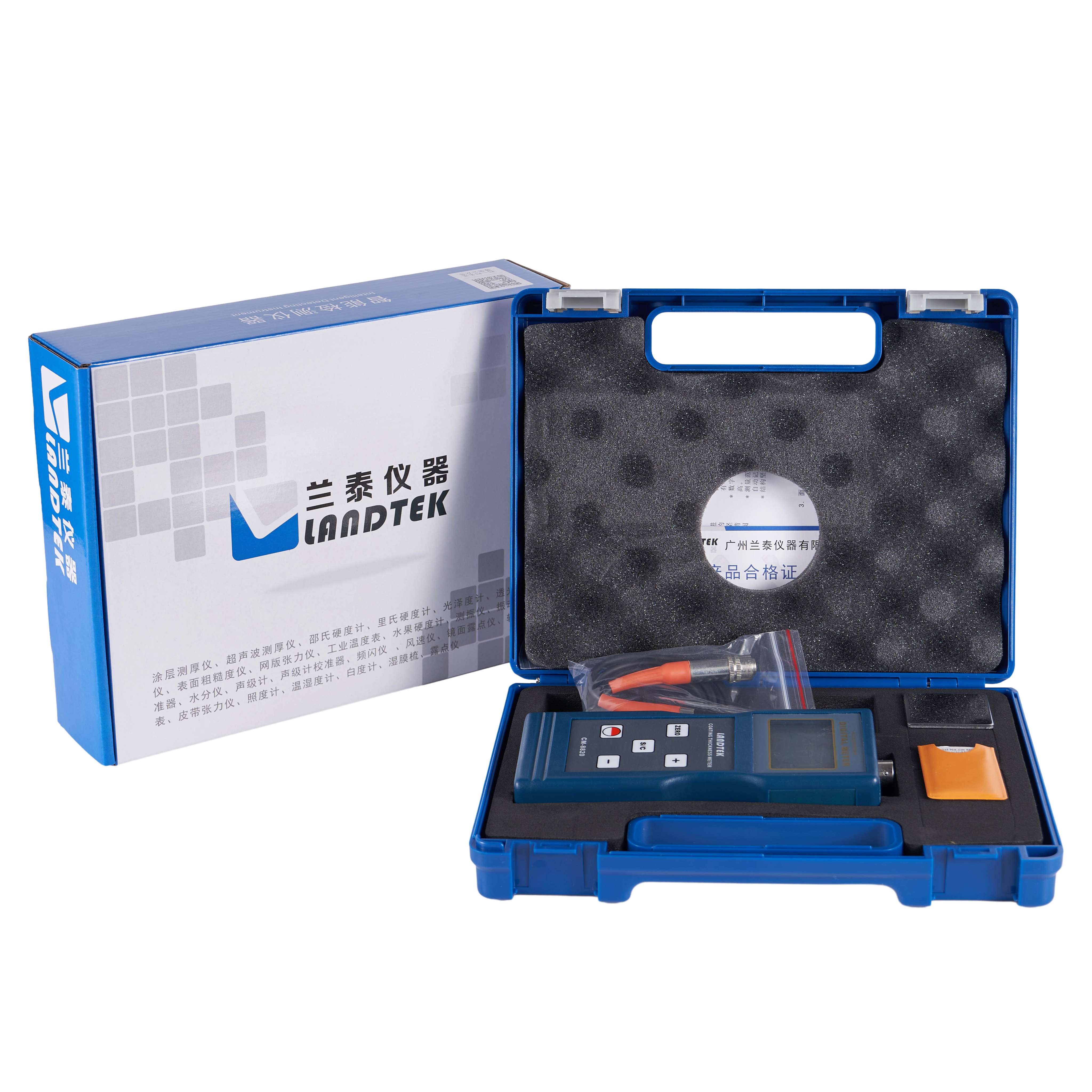 เครื่องวัดความหนาสี,Landtek, Digital Coating Thickness Gauge(F Type) CM-8820,