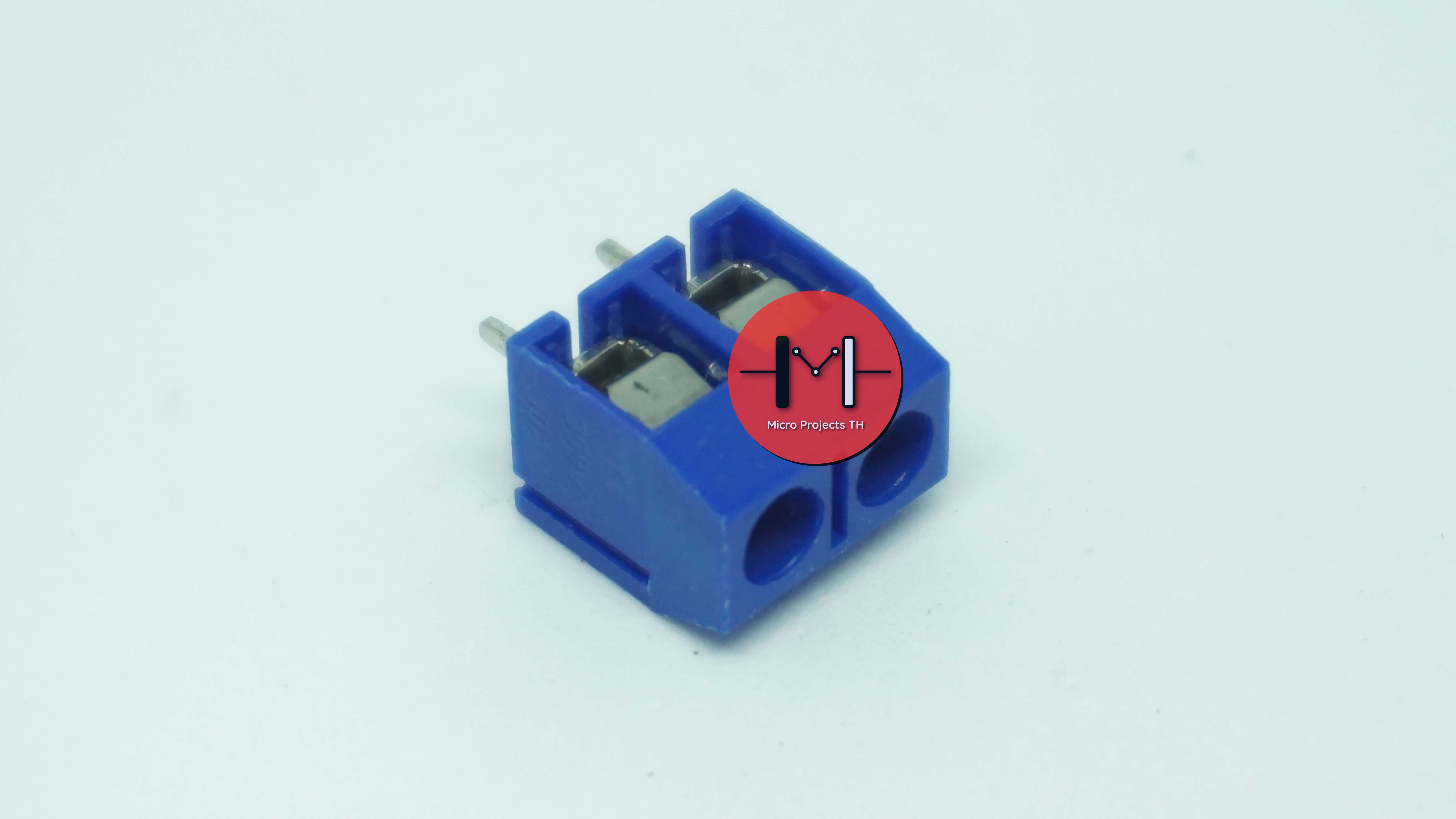 Screw Terminal Block KF301-2P สีน้ำเงิน Connector 5mm 16A 300V