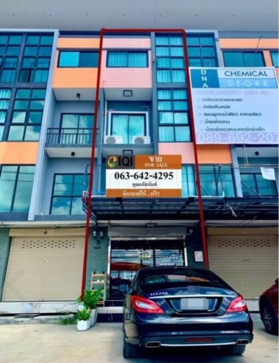 ขายอาคารพาณิชย์ 4 ชั้น ต.บางบ่อ อ.บางบ่อ จ.สมุทรปราการ