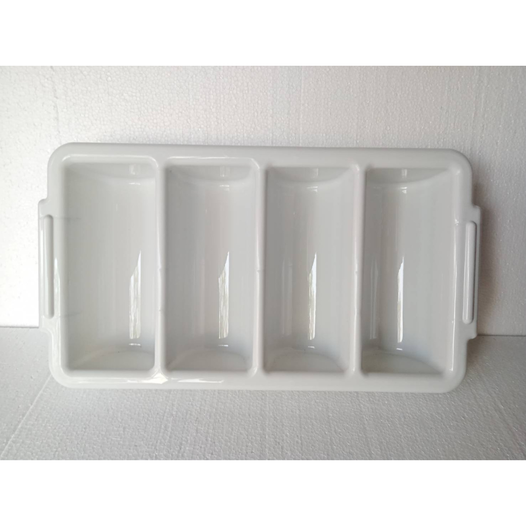 กระบะใส่ช้อนส้อม 4 ช่อง รุ่น TR-99 ถาดใส่ช้อน ส้อม