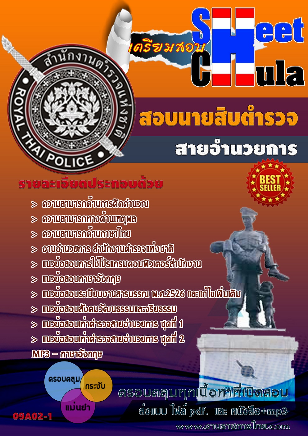 แนวข้อสอบนายสิบตำรวจสายอำนวยการ