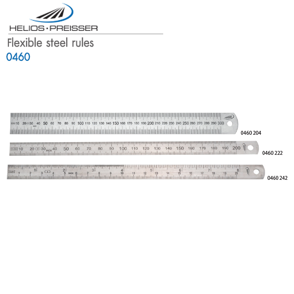 HELIOS-PREISSER,Flexible steel rules,0460