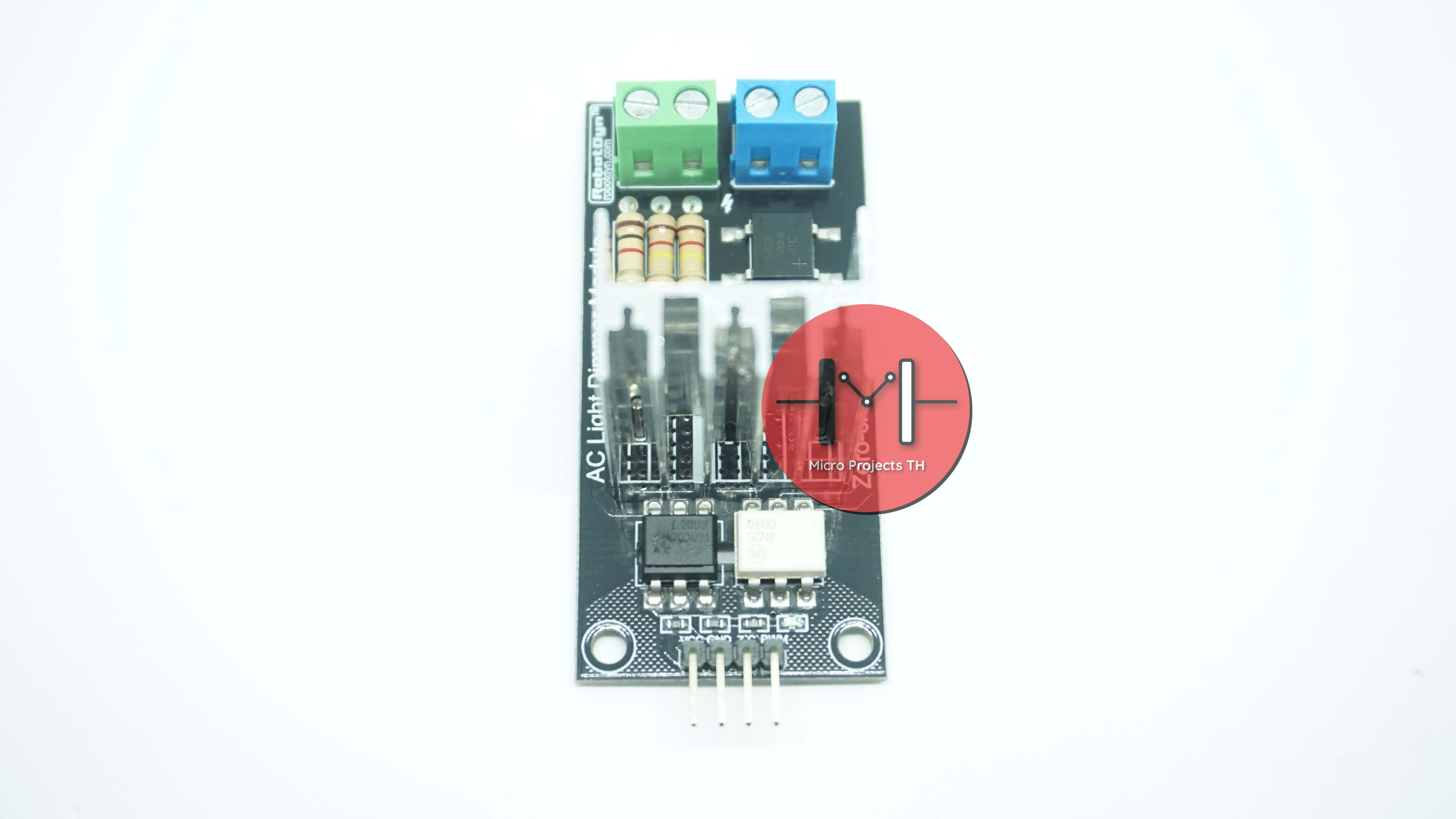 Dimmer Module 1 Channel โมดูลหรี่ไฟ Arduino 220VAC 10A