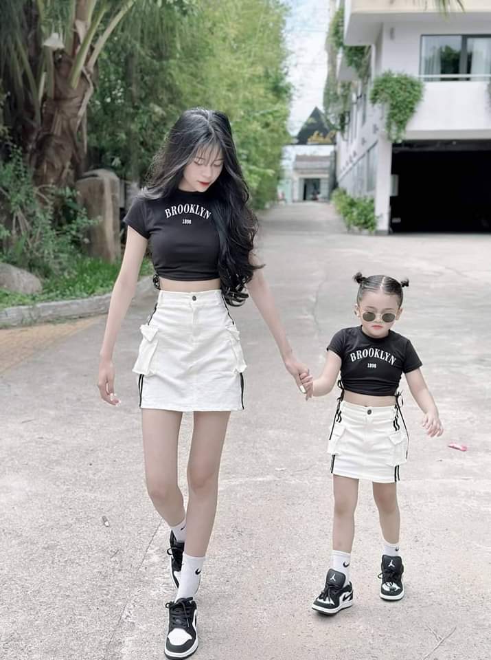💜พร้อมส่ง💜ชุดเด็กผู้หญิง/C10.53 set แม่/ลูก