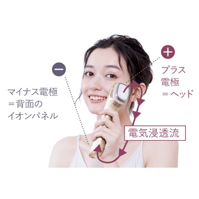 เครื่องนวดหน้า/เครื่องผลักวิตามิน Panasonic EH-ST0A-N รุ่นใหม่ล่าสุด! รับประกัน 1 ปี ไร้สายและใช้กับไฟฟ้าได้ทั่วโลก นำเข้าจาก Panasonic Japan