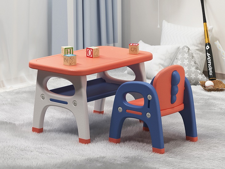 โต๊ะกิจกรรมเด็กเล็ก เขียนหนังสือ ทานข้าว เล่นเกมส์ (Good Learning)