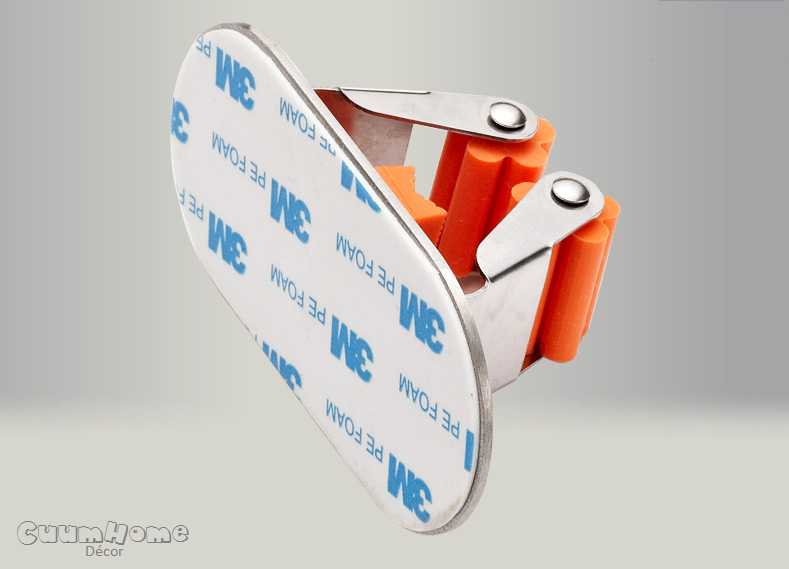 DH-14 ที่แขวนไม้ม๊อบ ติดผนัง ไม่ต้องเจาะผนัง