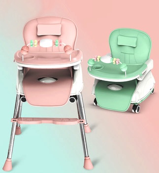 เก้าอี้เนั่งกินข้าวเด็ก3in1 C10150 Hligh and Small chair