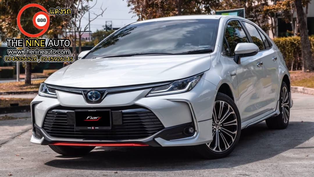 ชุดแต่ง New Altis 2020 รุ่น Fiar ATR Sport ชุด 5 ชิ้น(มีสปอยเลอร์)