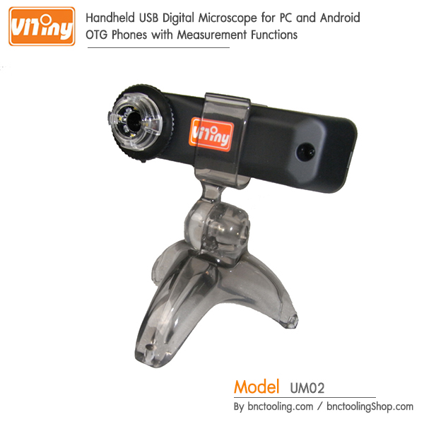 ViTiny,Handheld USB Digital Microscope for PC and Android OTG Phones with Measurement Functions,UM-02