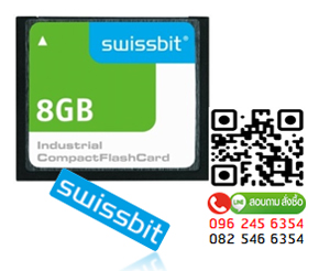 Swissbit, Compact Flash Card,CF Card, 8GB,Industrial Grade,Industrial CF Card,