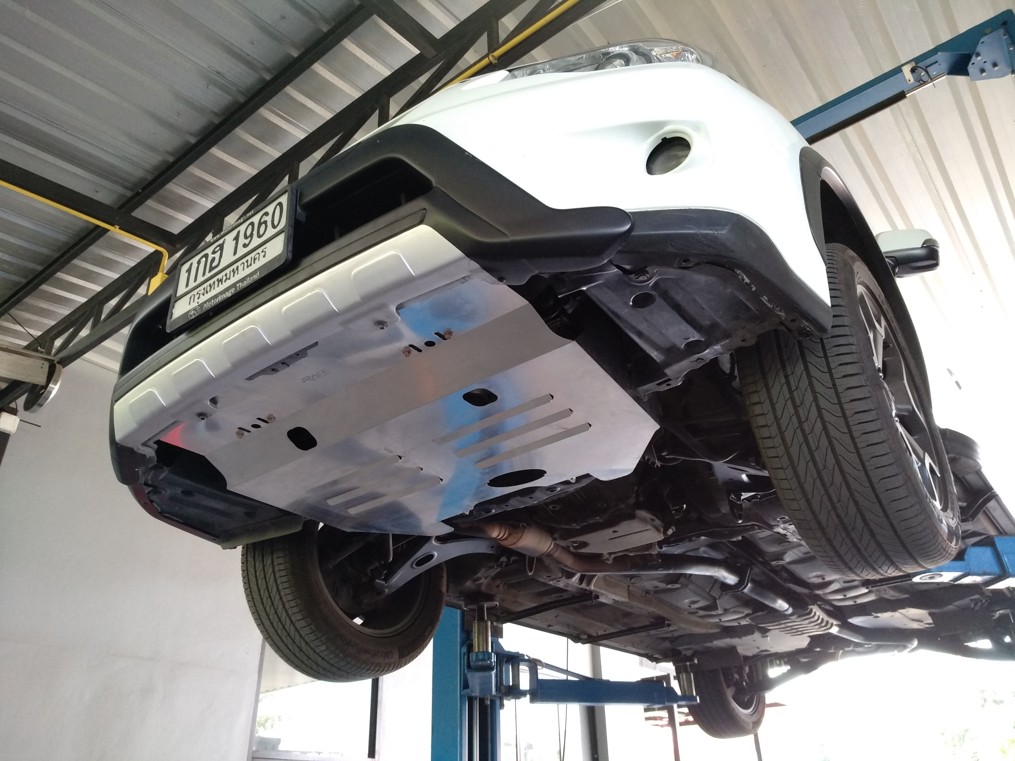 แผ่นปิดใต้ห้องเครื่องอลูมิเนียม Subaru XV Raceplate_Undertray