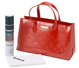 Lack Spray 200ml. สเปรย์กันน้ำสำหรับหนังแก้ว Vernis Patent