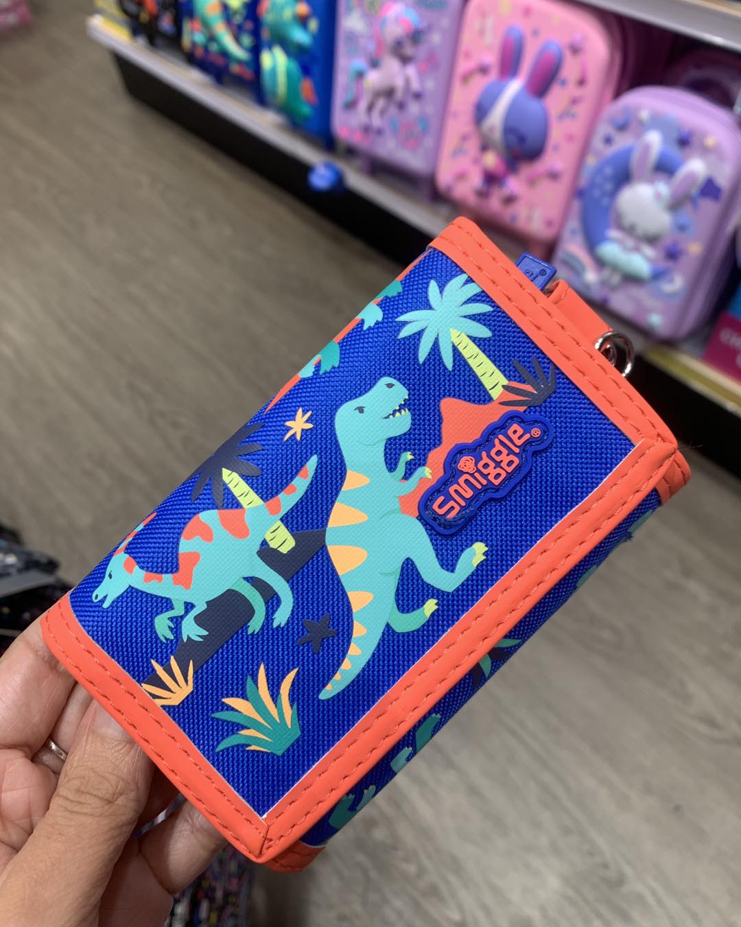 กระเป๋าตัง smiggle wallet with lanyard - -Big Foot