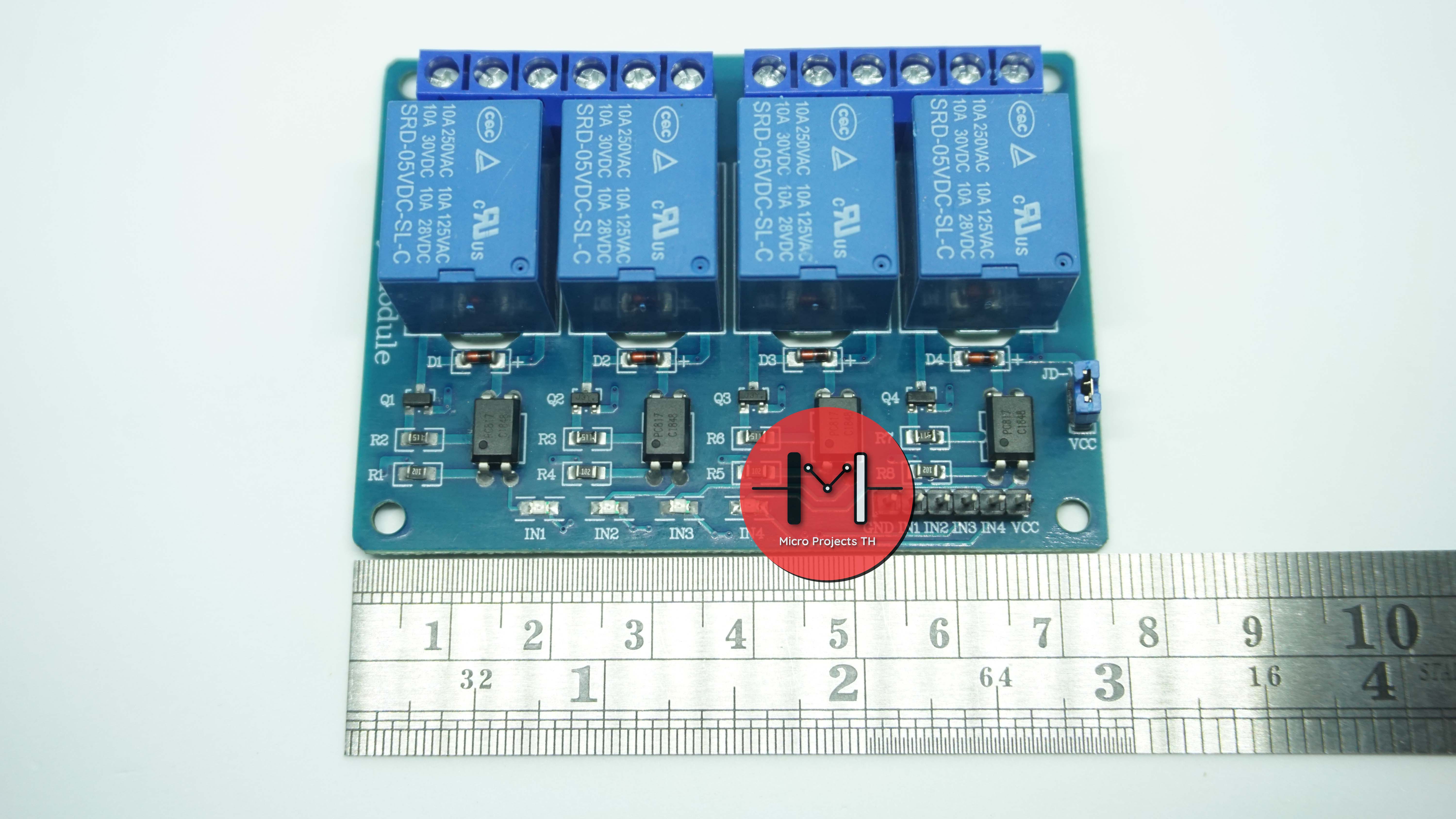 Module Relay 4 Channel 5V 250V/10A