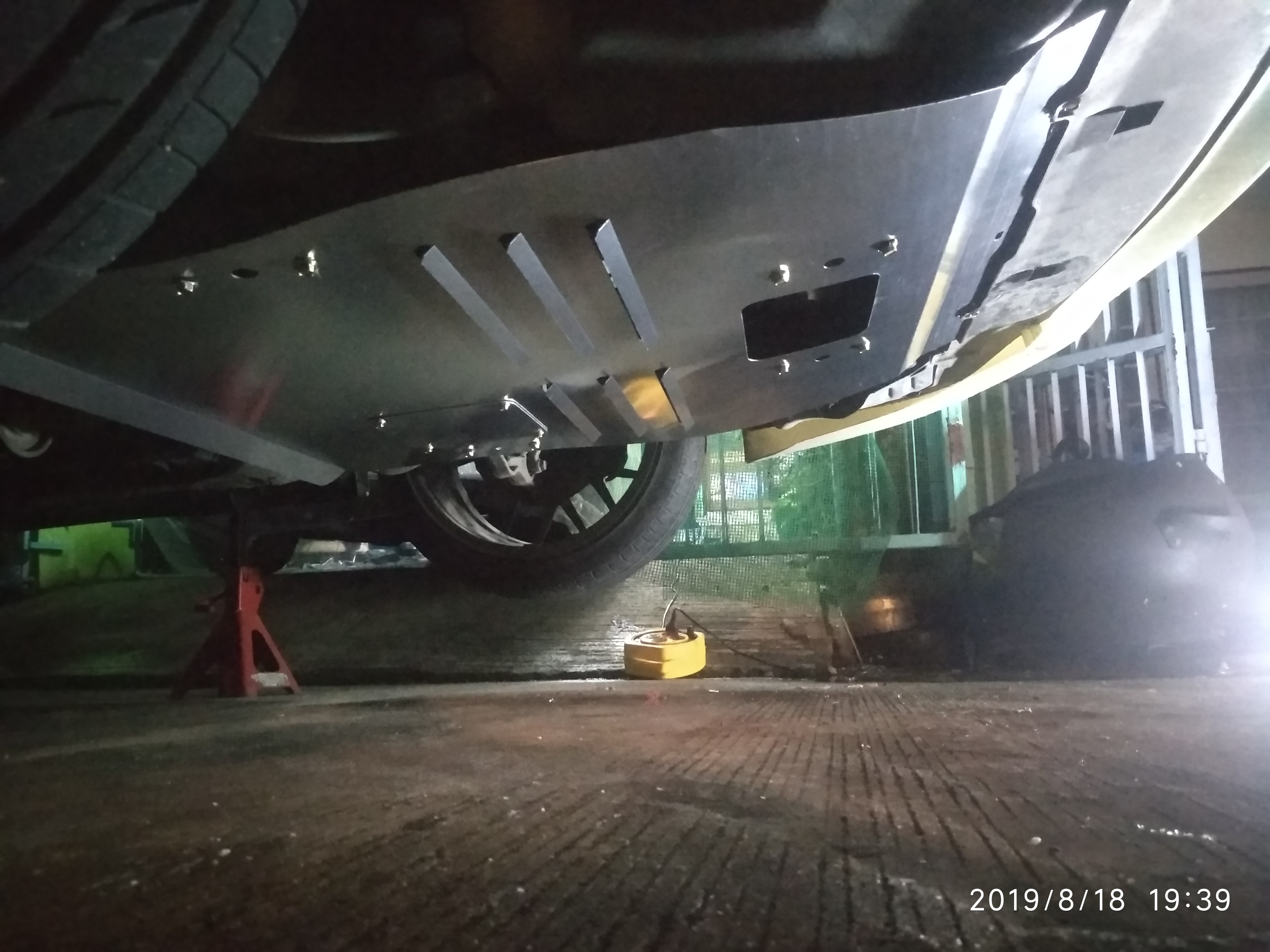 แผ่นปิดใต้ห้องเครื่องอลูมิเนียม Honda Accord G6 Raceplate_Undertray