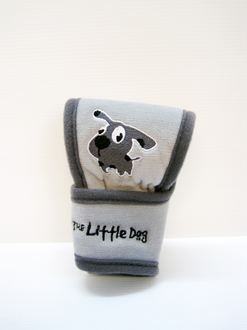 หุ้มหัวเกียร์ Little Dog ออโต้ (เทา)