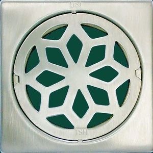 ตะแกรงน้ำทิ้ง (HSJ STAINLESS STEEL AREA DRAIN) แบบกรอบสี่เหลี่ยม ขนาด 2 นิ้ว